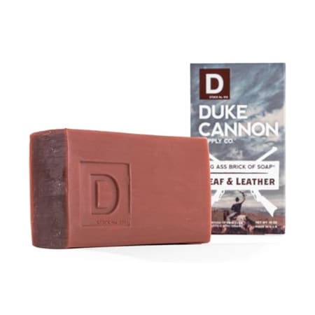 Duke Cannon 10OZ LeafLeat Bar Soap 03LEAFLEATHER1